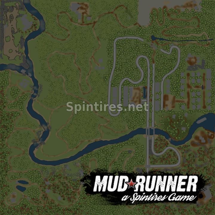 Карта «Mudrun1» для Spintires: MudRunner (v14.08.19) для Spintires 