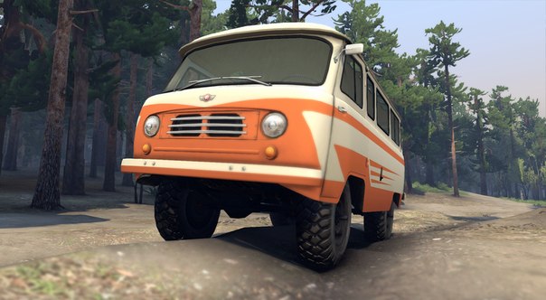 УАЗ-450В для SpinTires 2014 для Spintires 