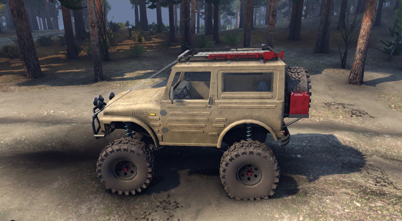 SID Suzuki Samurai LJ880 для SpinTires 2014 для Spintires 
