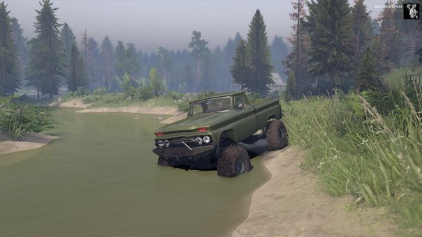 SID 66 Chevy 1.0 для SpinTires 2014 для Spintires 