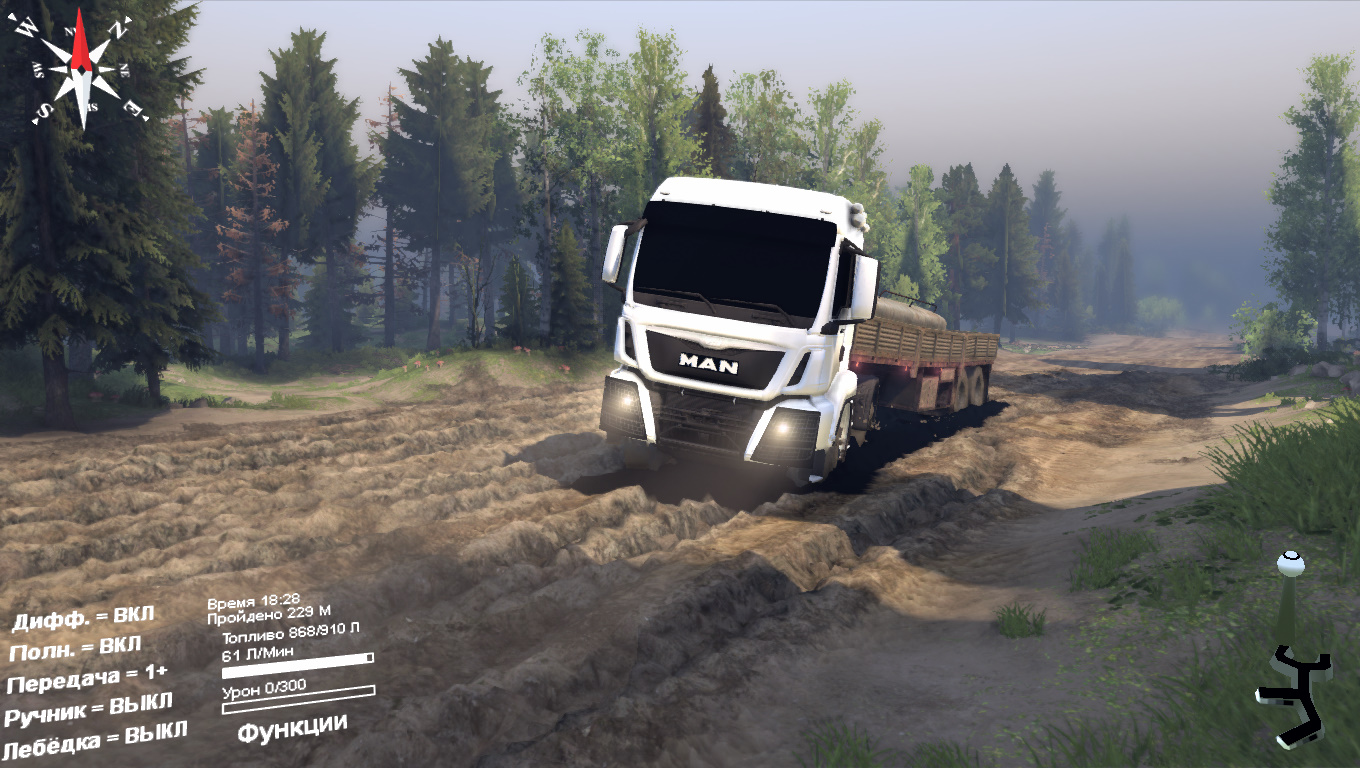 MAN для Beta Next для Spintires 