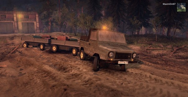 ЛуАЗ 969м версия final для SpinTires 2014 для Spintires 