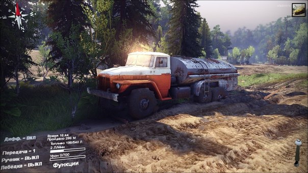 Урал 377 Beta для SpinTires 2014 для Spintires 