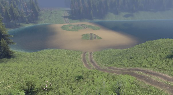 Карта Новая земля 2 для SpinTires 2014 для Spintires 