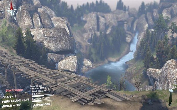 Карта "Яма" версия 2.0 для Spintires 