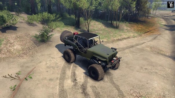 SID Willys Jeep 1.0 для SpinTires 2014 для Spintires 