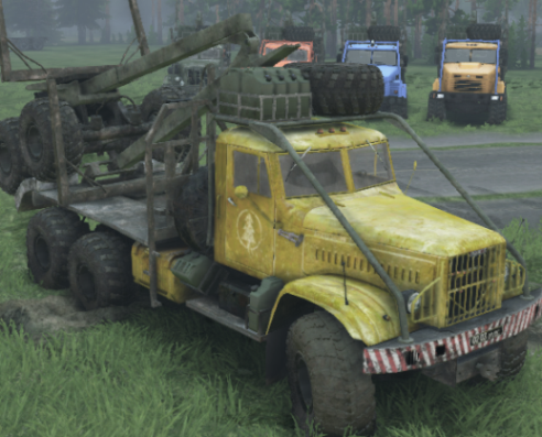 КрАЗ 214 v.3 для Spintires 19.03.2015