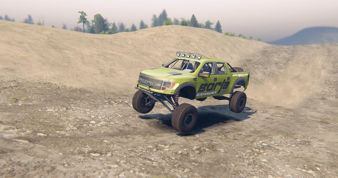 Ford Raptor Pre-Runner v1.0 для Spintires 