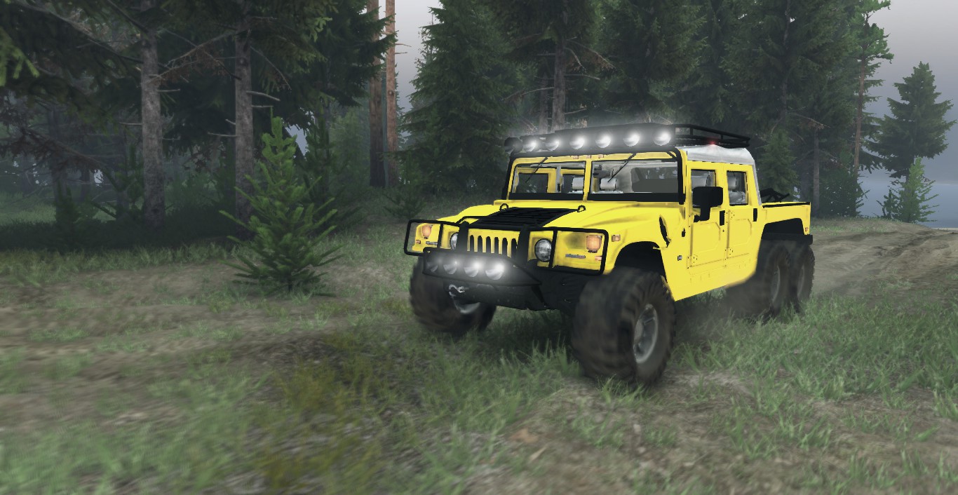 Hummer H1 6x6 Raptor для Spintires 19.03.15+