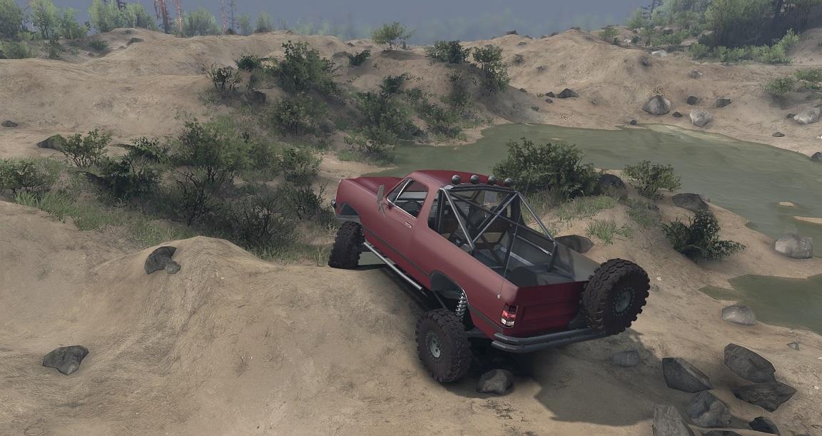 SID 91 Dodge Ramcharger Open Top v1.1 для Spintires 13.04.15+