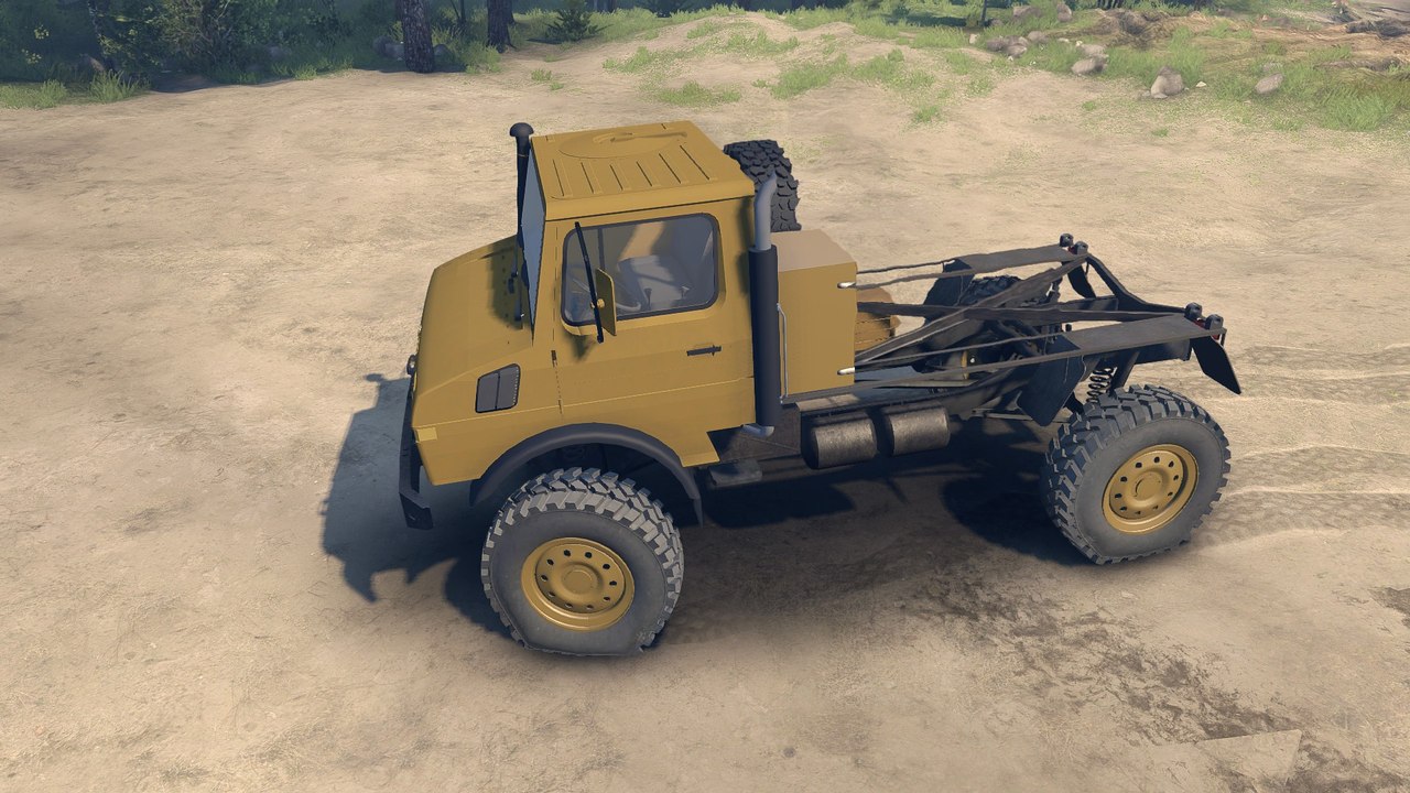 Unimog U1500L V1.0 для Spintires 13.04.15+