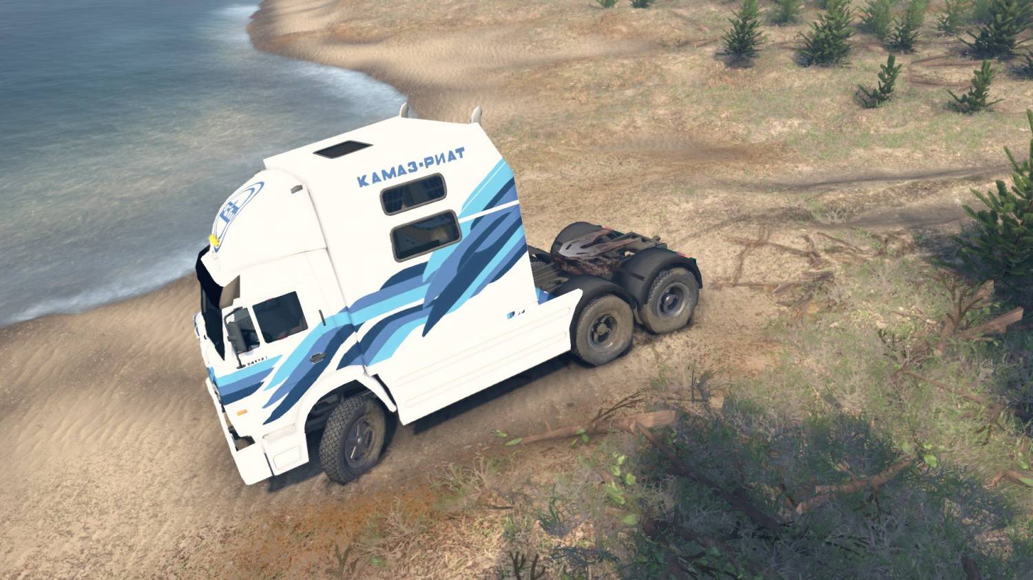 Камаз 54112 Riat beta для Spintires 