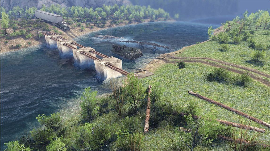 Карта BAX1 для Spintires 19.03.15 +