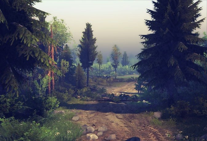 Карта Долина для Spintires 13.04.2015