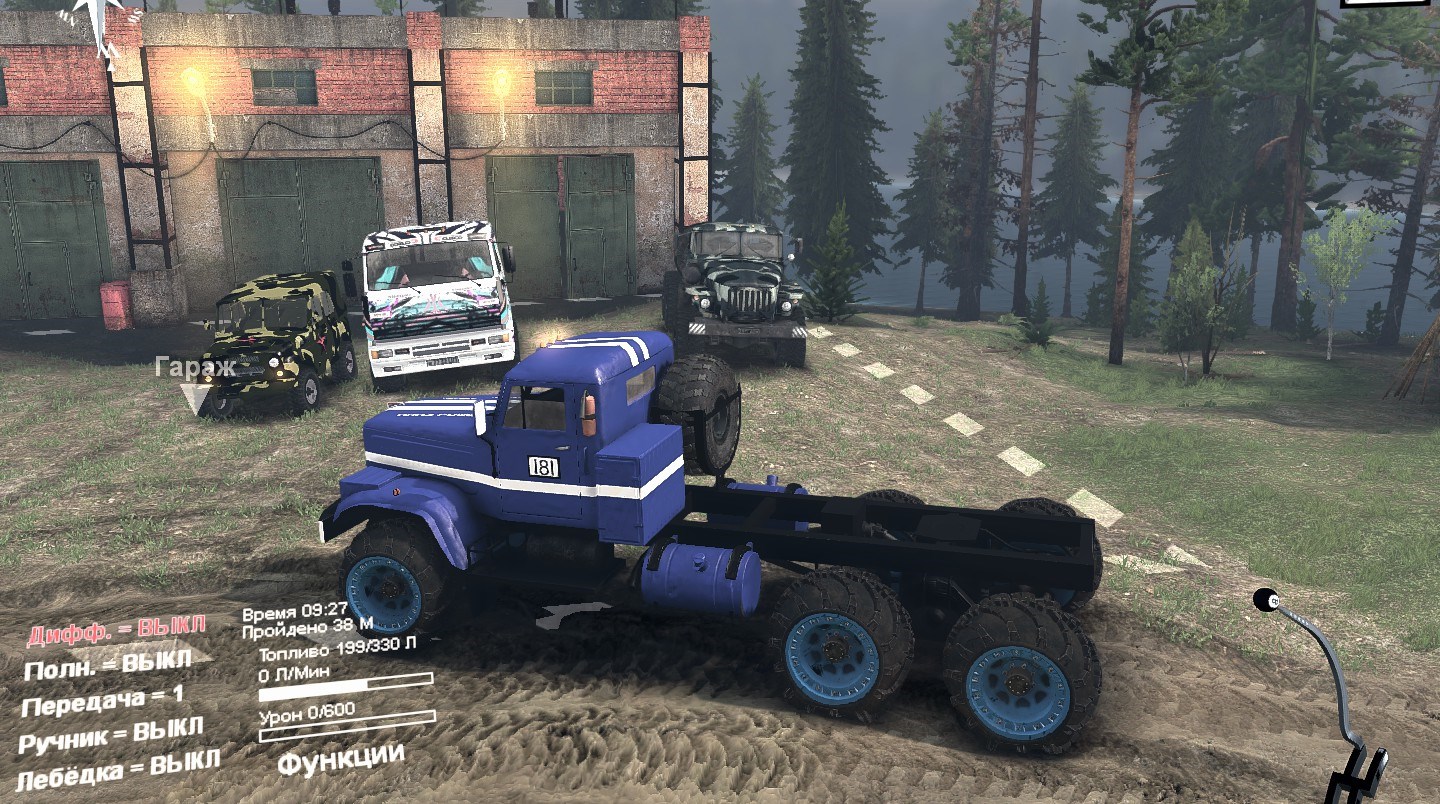 Пак карт+колёса для Spintires 13.04.15