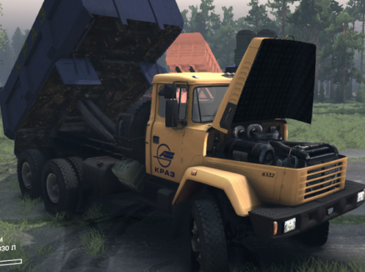 КрАЗ 6322 v.3 для Spintires 19.03.2015