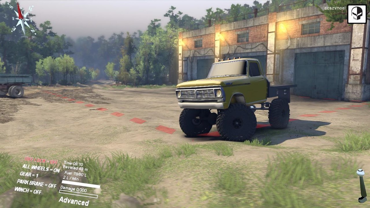 Ford F100 v.1.1 для Spintires 13.04.15+