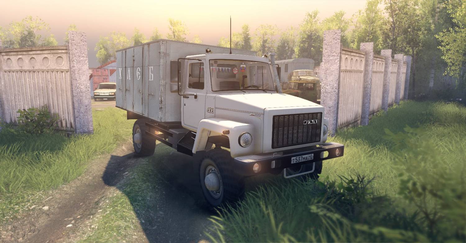 Газ-САЗ-2506 "Земляк" alpha версия для Spintires 13,04,15
