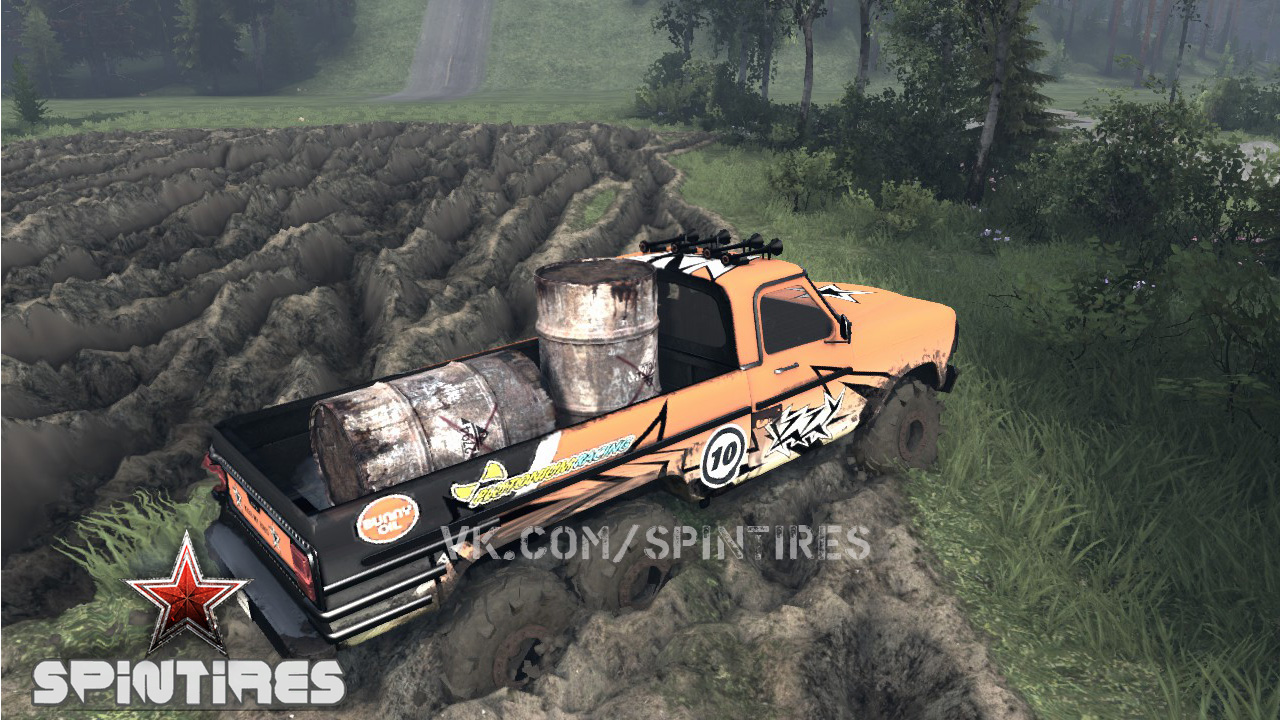 Ford(Truck Fire jump) для Spintires 13.04.15