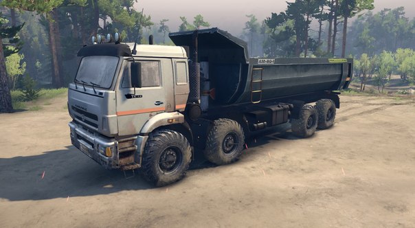 Камаз 44108 мустанг для Spintires all vers.