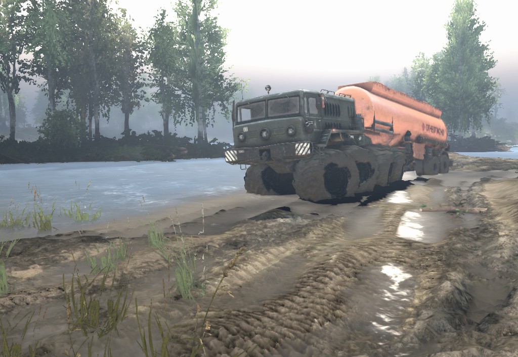 маз на больших колесах для Spintires 13.04.15