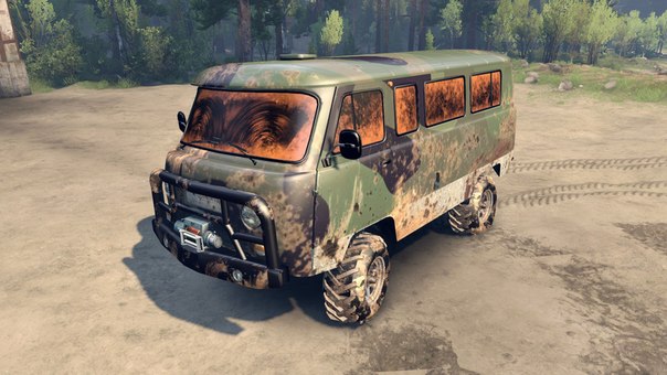 УАЗ 2206 "Буханка" для Spintires 13.04.15+