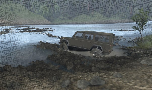 Карта: Tail Waters для последней версии игры для Spintires 13.04.15+