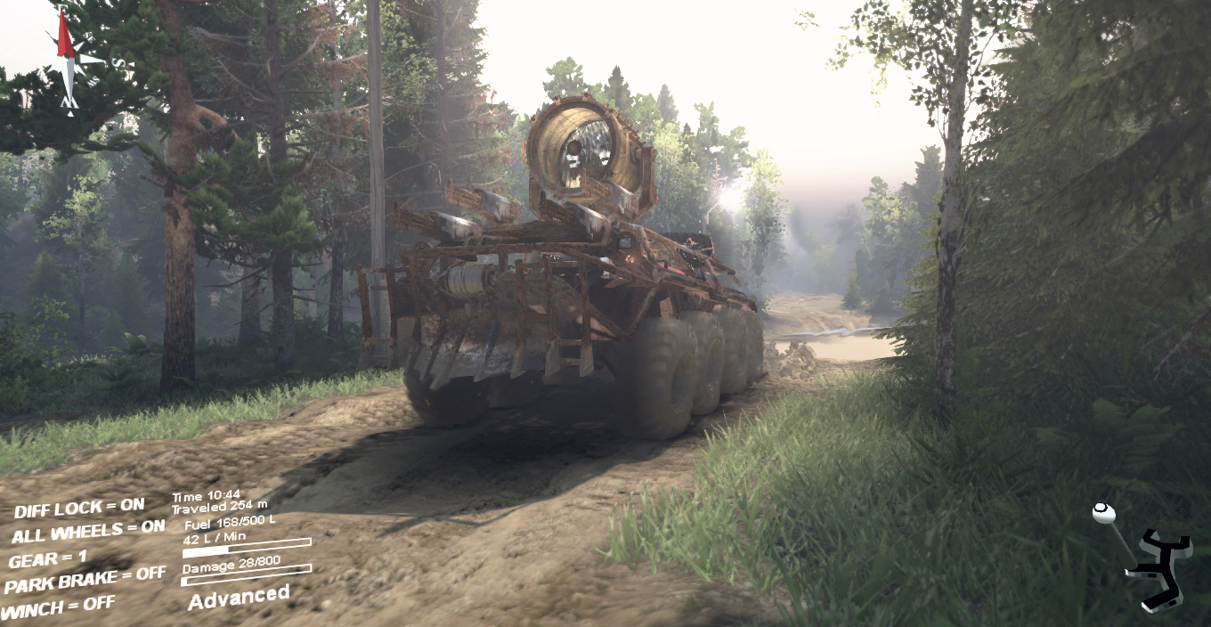 БТР "Монго" для Spintires 13.04.15