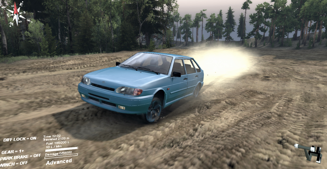 VAZ 2114 для Spintires 13.04.15