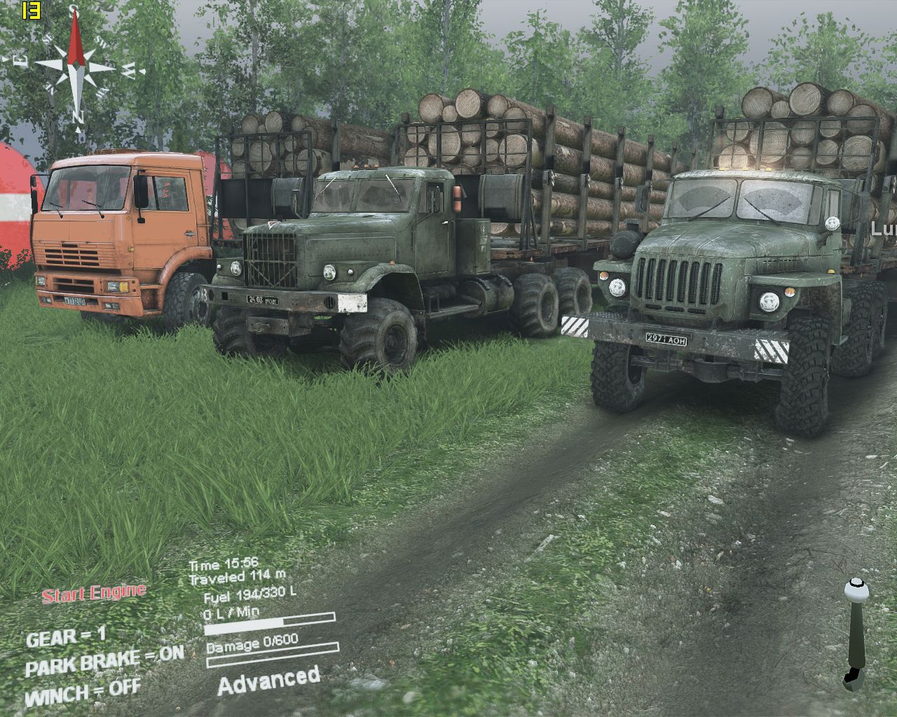 spin tires урал 4320