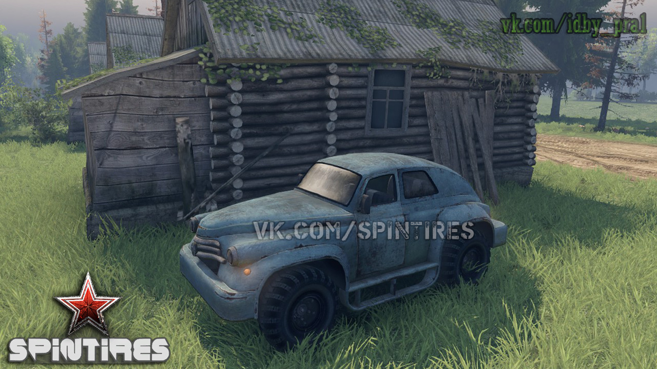 Газ 20-М "Победа" для Spintires 13.04.15