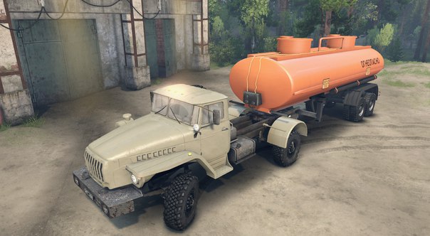Урал 43206 4x4 для Spintires 19.03.15