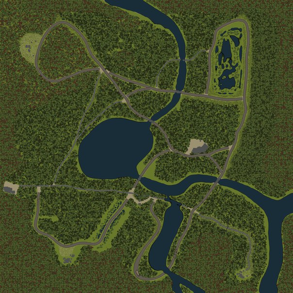Карта "Ежово" для Spintires last ver.