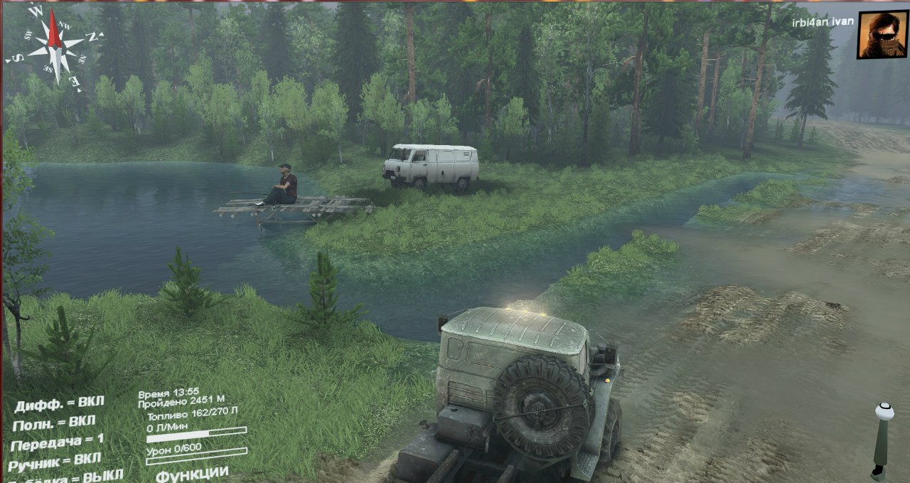 "Карта level_BiK" для Spintires 13.04.15