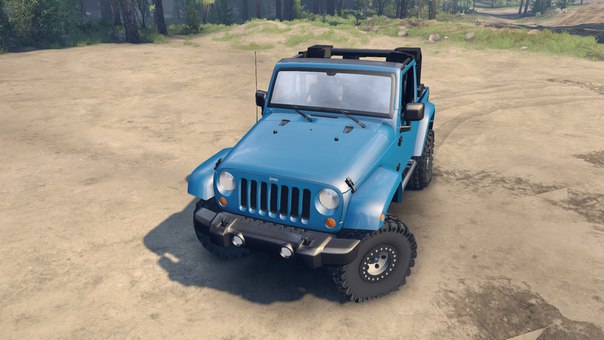 Jeep wrangler 1.0 для Spintires 13.04.15