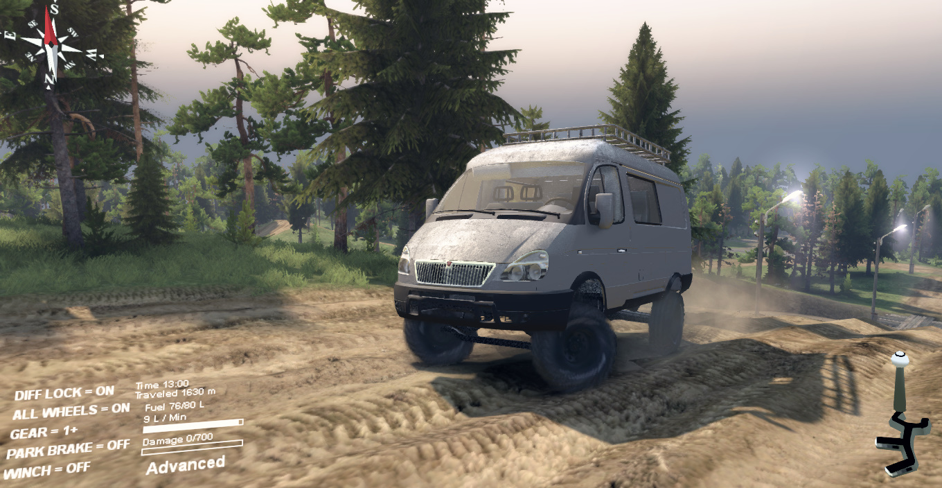 Газ Соболь для Spintires 13.04.15
