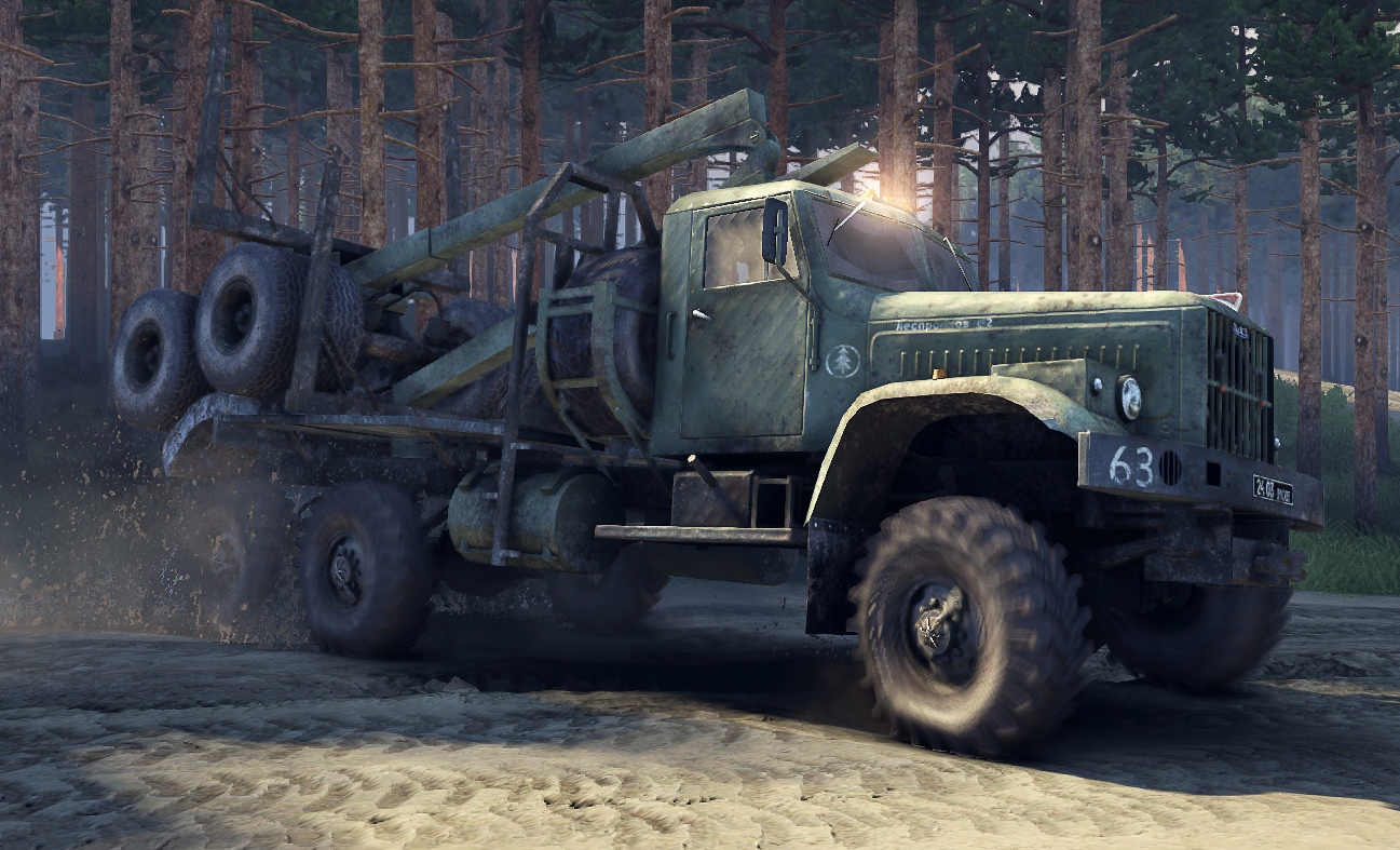 Карта "Куйбышево" для Spintires 13.04.15