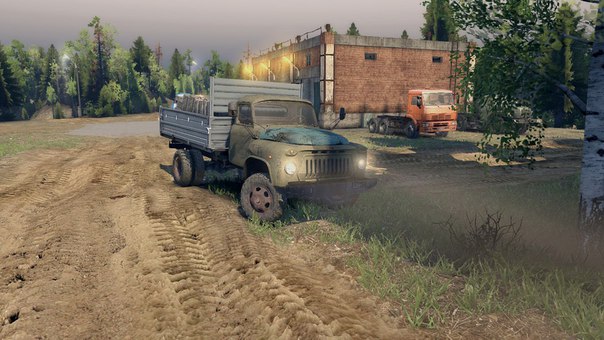 Газ-52 на раме газ-63 для Spintires 13.04.15