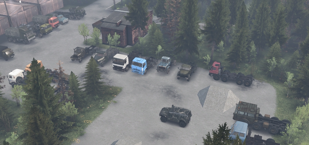 Общий модпак машин для Spintires 13.04.15