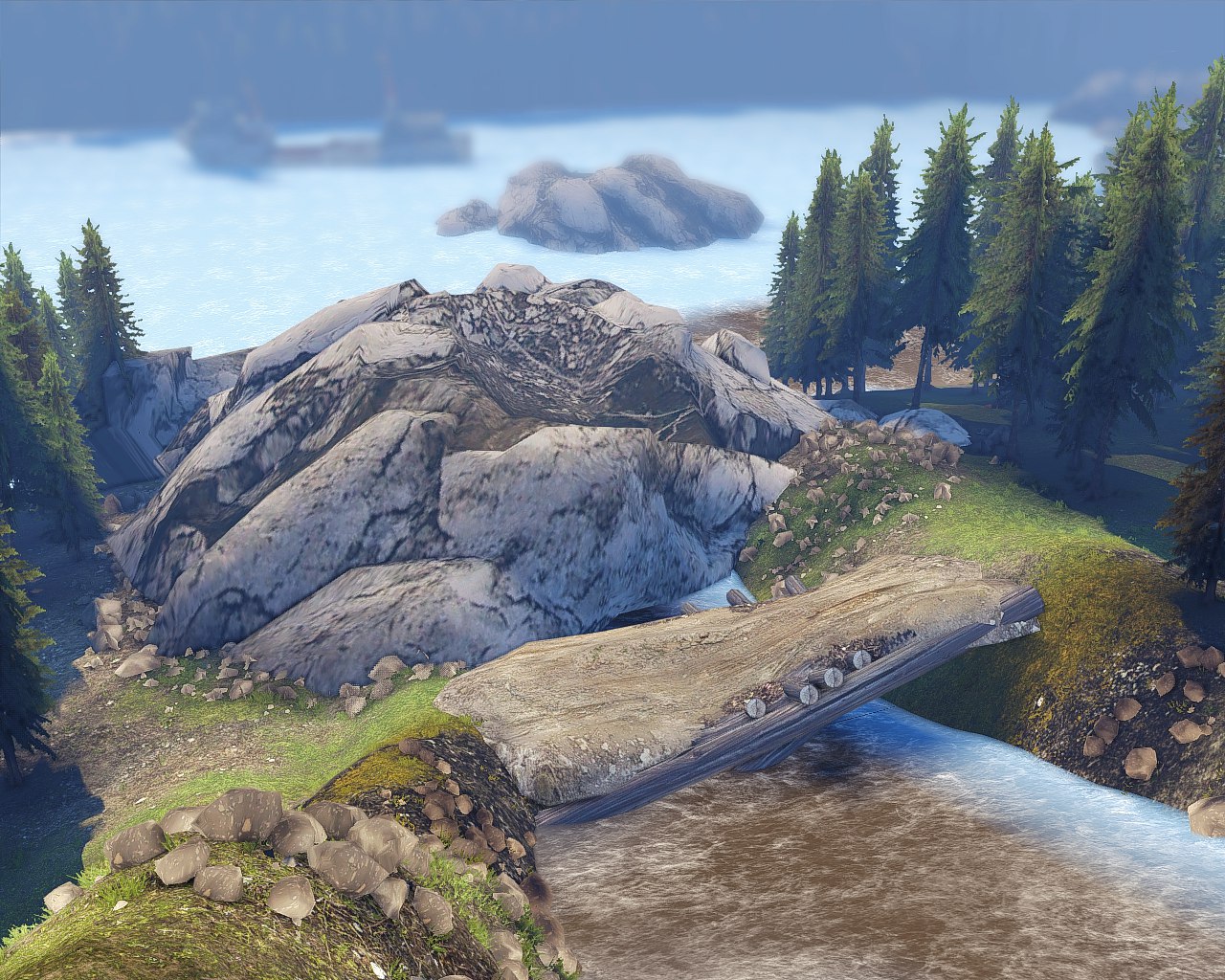 Карта "Пересечение" (13.04.15.) для Spintires 