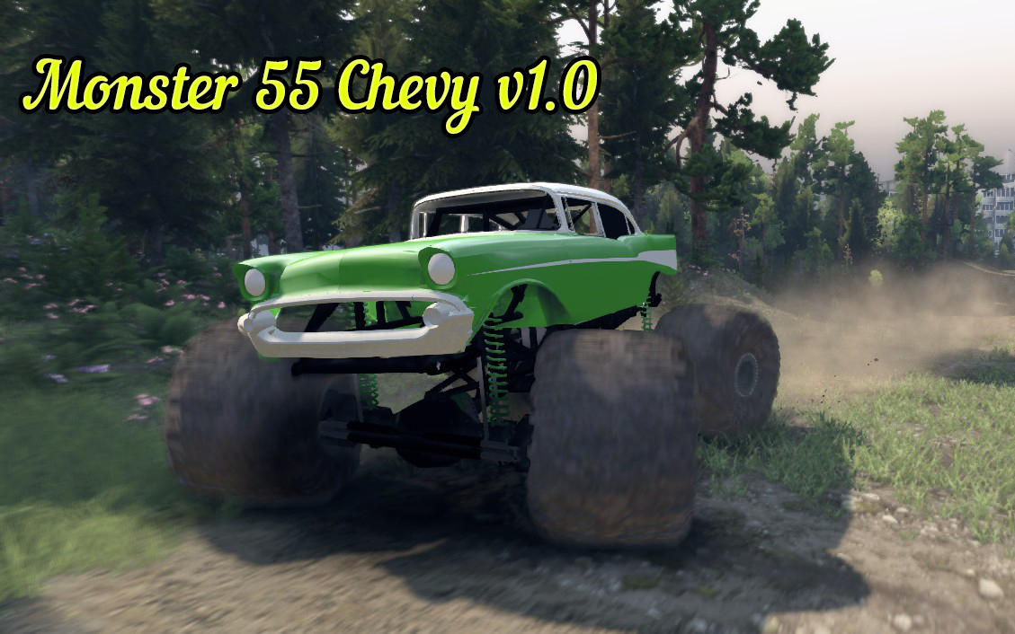 Monster 55 Chevy V 1.0 для Spintires 13.04.15
