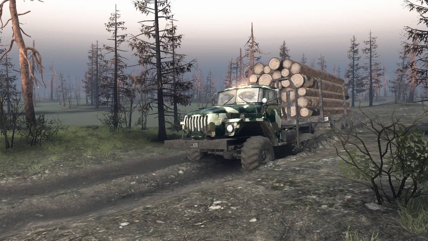 Карта "Осень" (level_autumn) для Spintires 13.04.15