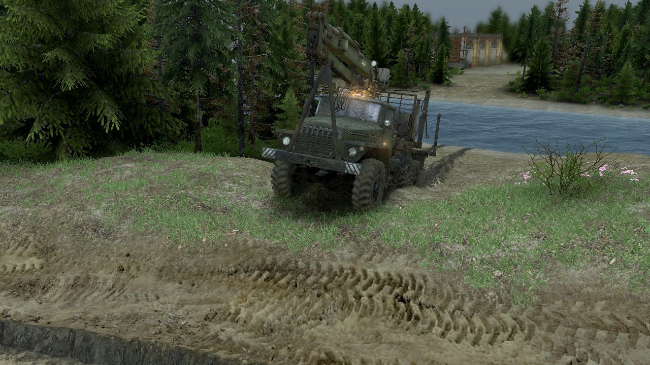 Карта " Некитеевка " для Spintires 25.12.15