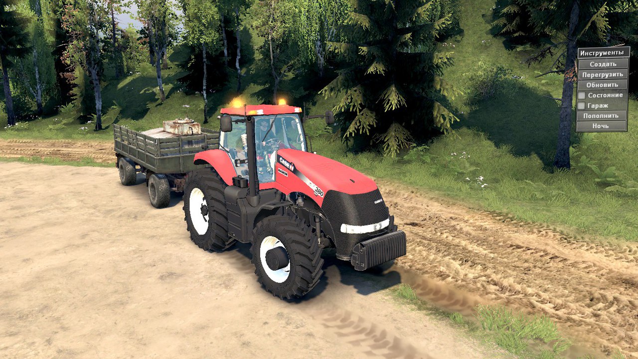 Трактор Case Ih MAGNUM 380 CVT для Spintires 25.12.15