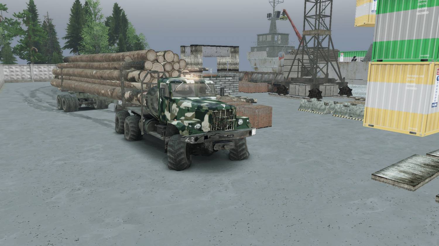 Карта "Далекий край" для Spintires 13.04.15