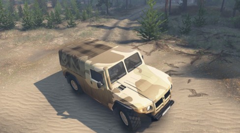 Газ 233002 для Spintires 25.12.15