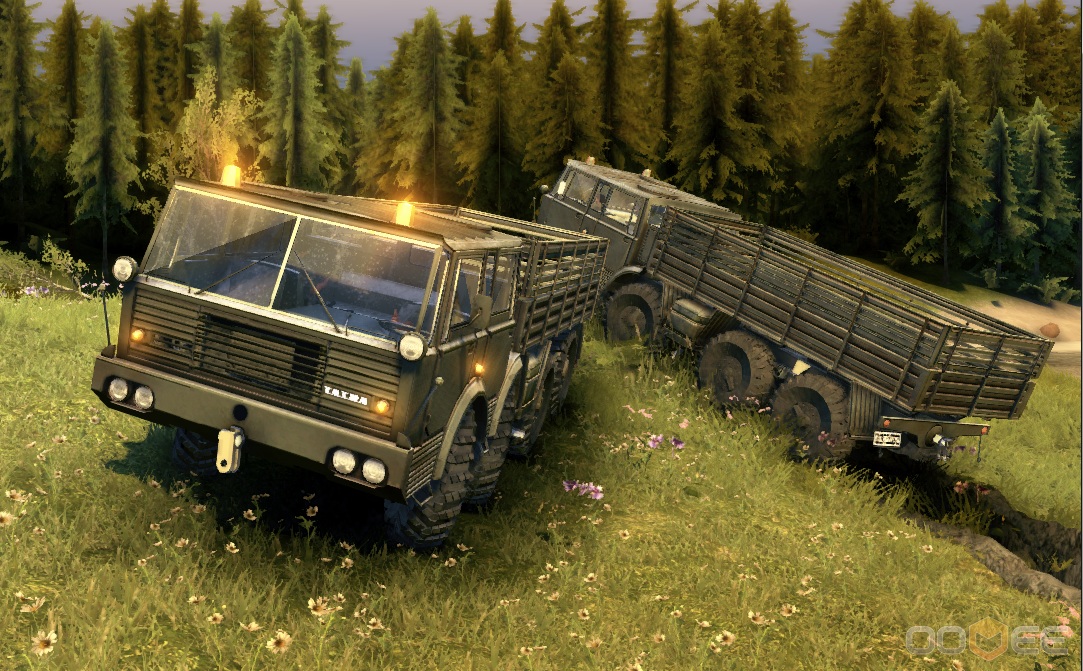 Мод TATRA 813 KOLOS (Татра) для Spin Tires 2013 DEV DEMO для Spintires 