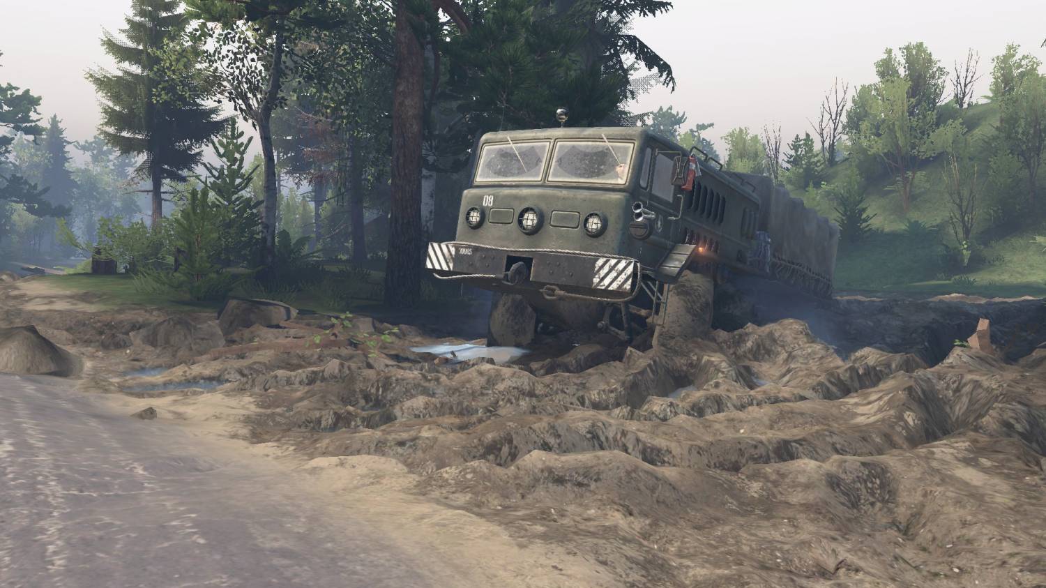 карта level_16VK для Spintires 03.03.16