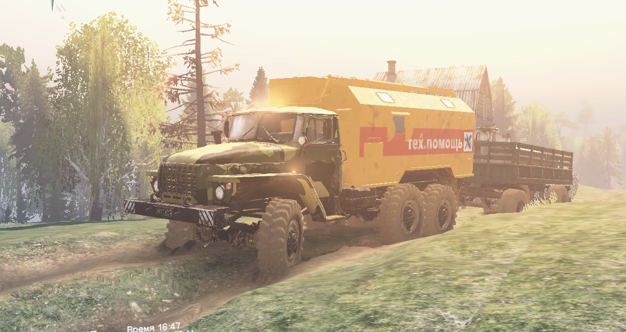 карта "Озера" _v.4 для Spintires 03.03.16