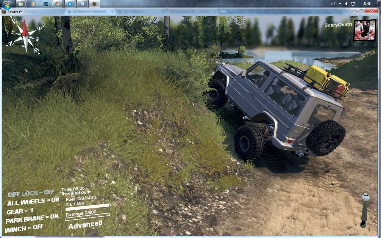 Mercedes G-class для Spintires 03.03.2016